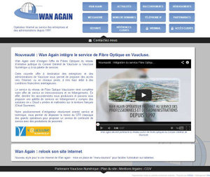 Nouveau site pour Wan Again
